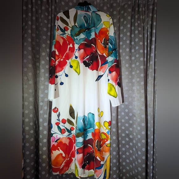 Long Button Blouse 2XL - Picture 4 of 13